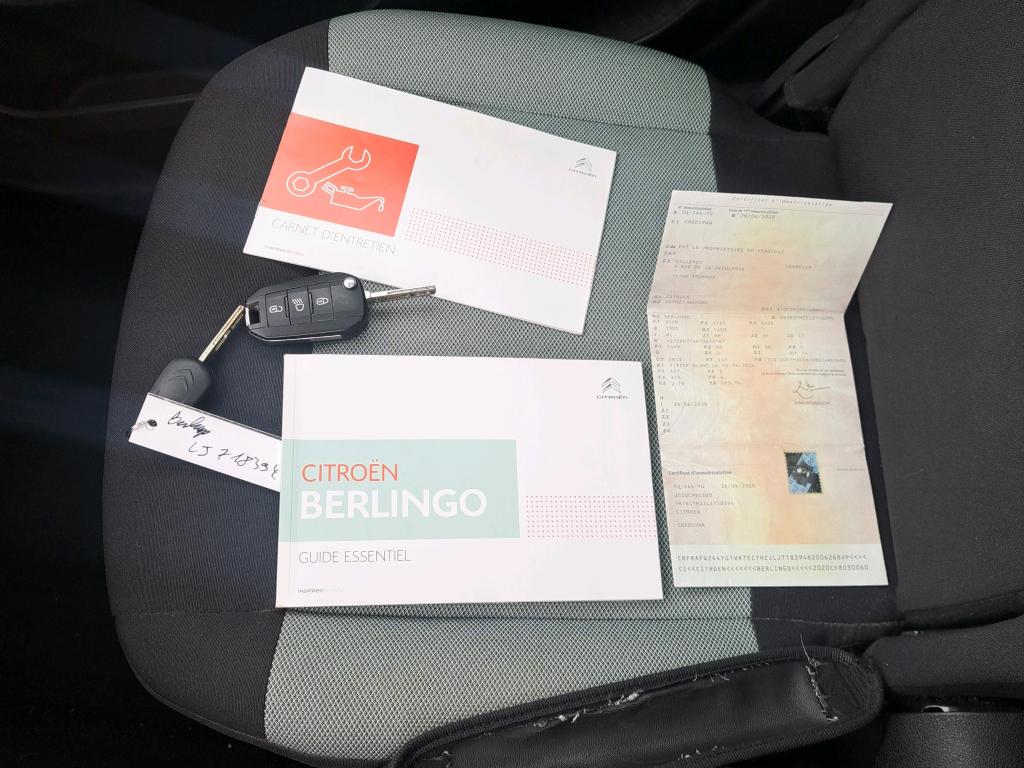 Citroen Berlingo Taille M BlueHDi 130 S&S BVM6 Shine 2020