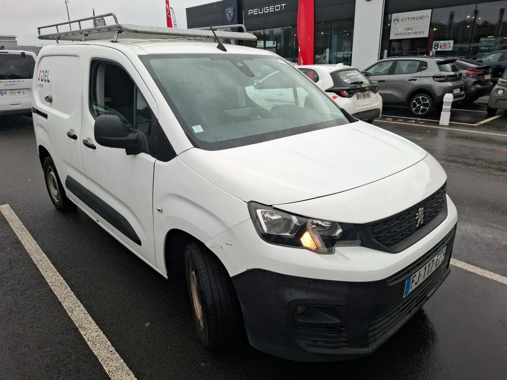 Peugeot PARTNER FOURGON STANDARD 650 KG BLUEHDI 100 BVM5 ASPHALT 2019