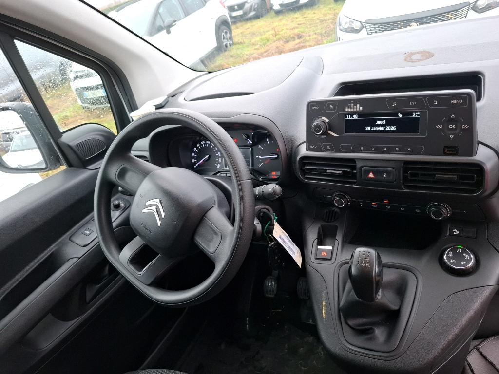 Citroen BERLINGO VAN M 650 BLUEHDI 100 S&S BVM5 CLUB 2021