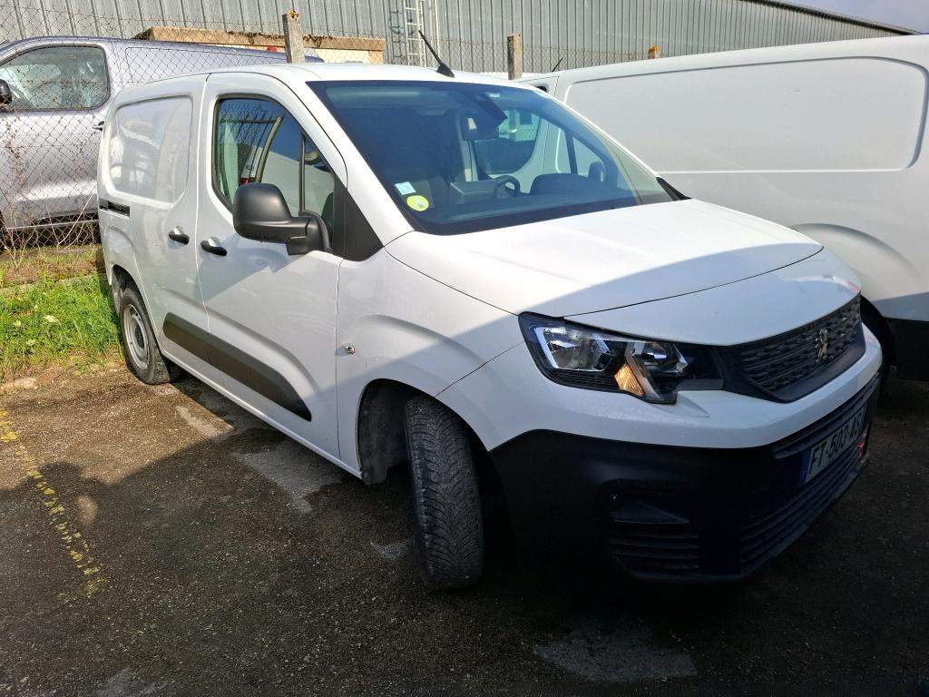 Peugeot PARTNER FOURGON STANDARD 650 KG BLUEHDI 100 S&S BVM5 ASPHALT 2020