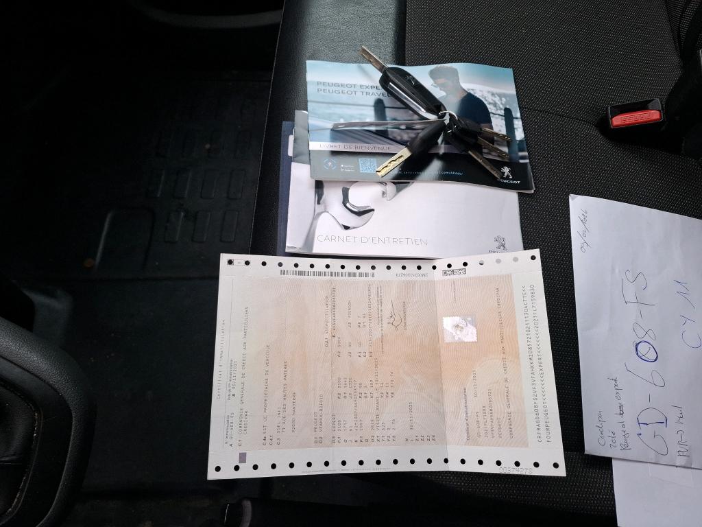 Peugeot EXPERT FGN TOLE STANDARD 2.0 BLUEHDI 120 S&S BVM6 ASPHALT 2021