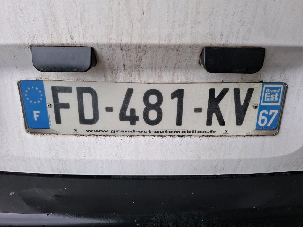 Peugeot PARTNER FOURGON STANDARD 1000 KG BLUEHDI 100 S&S BVM5 ASPHALT 2019