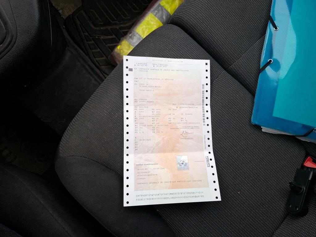 Citroen BERLINGO VAN M 1000 BLUEHDI 100 S&S BVM5 WORKER 2021