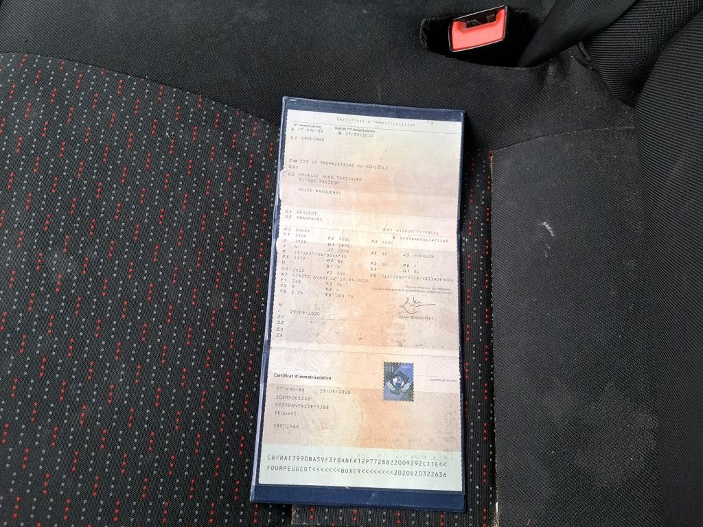 Peugeot BOXER TOLE 333 L1H1 BLUEHDI 120 S&S PREMIUM 2020