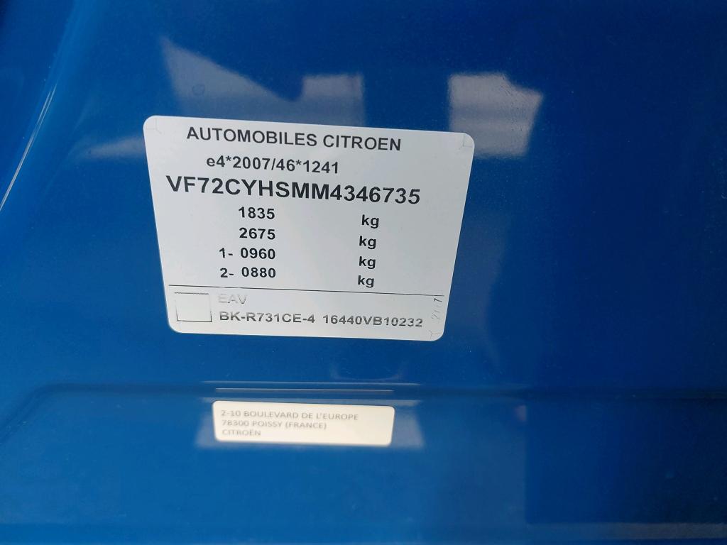 Citroen C3 Aircross BlueHDi 110 S&S BVM6 Feel Pack 2022