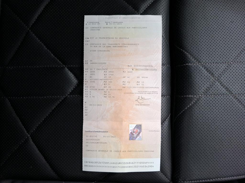 DS DS7 Crossback Hybride E-Tense 225 EAT8 Rivoli 2021