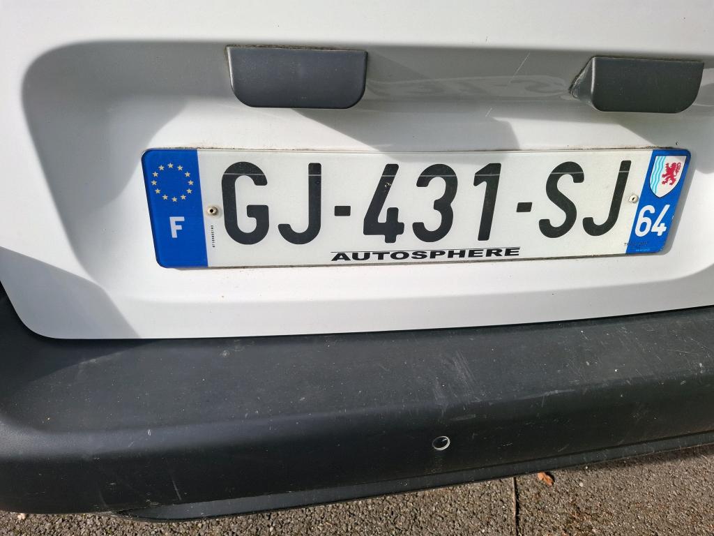 Peugeot PARTNER FOURGON STANDARD 650 KG BLUEHDI 100 S&S BVM6 ASPHALT 2022