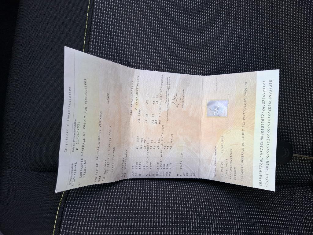 Citroen C3 PureTech 83 ch BVM5 You 2024