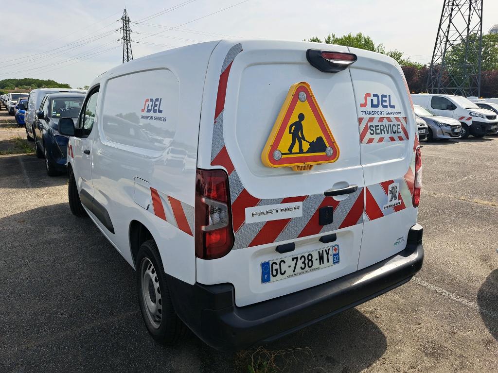 Peugeot PARTNER FOURGON LONG 950 KG BLUEHDI 100 S&S BVM5 ASPHALT 2021