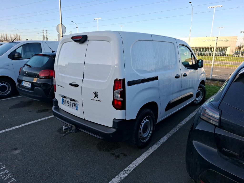 Peugeot PARTNER FOURGON STANDARD 650 KG BLUEHDI 100 S&S BVM5 ASPHALT 2020