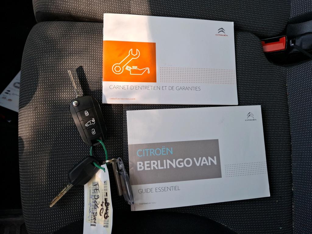 Citroen BERLINGO VAN M 650 BLUEHDI 100 S&S CLUB 2019