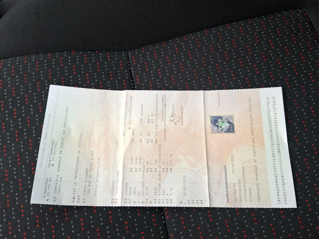 Citroen JUMPER TOLE 35 L3H2 BLUEHDi 120 S&S BVM6 DRIVER 2022