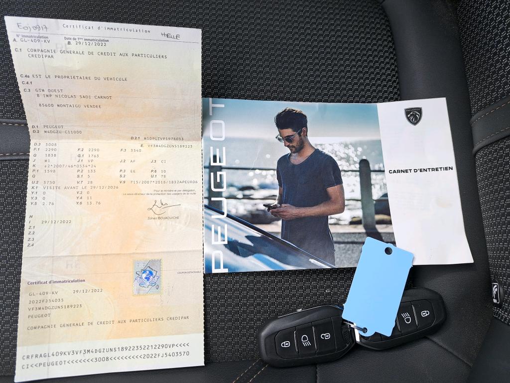 Peugeot 3008 Hybrid 225 e-EAT8 GT 2022