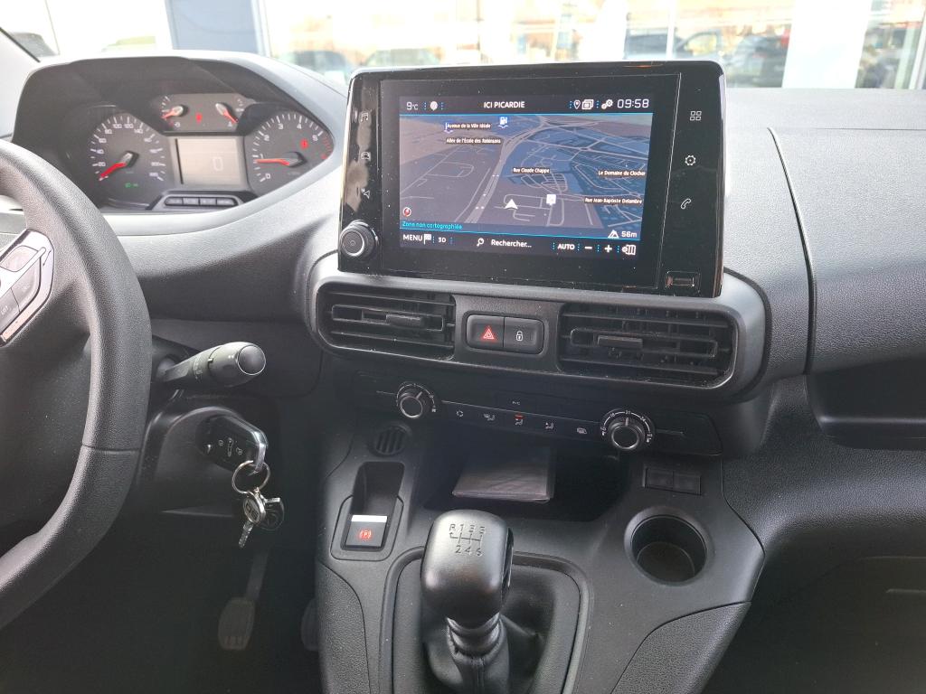 Peugeot PARTNER FOURGON STANDARD 650 KG BLUEHDI 100 S&S BVM6 ASPHALT 2022