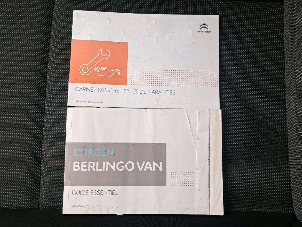 Citroen BERLINGO VAN M 650 BLUEHDI 100 S&S CLUB 2019