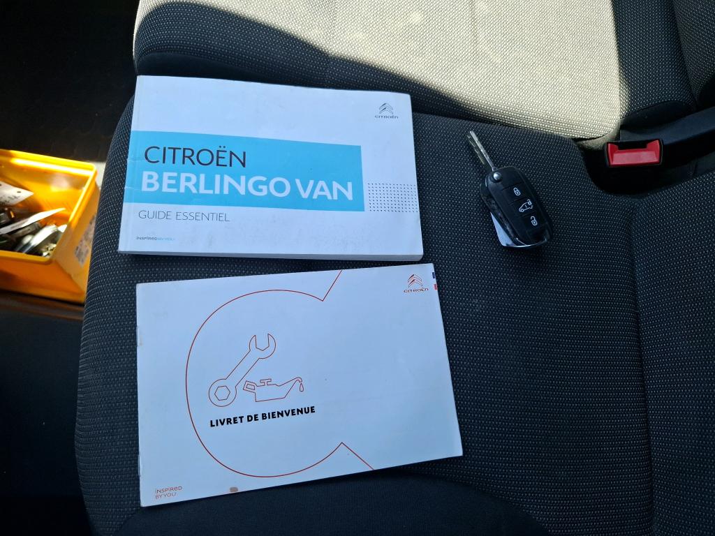 Citroen BERLINGO VAN M 650 BLUEHDI 100 S&S BVM5 CLUB 2020