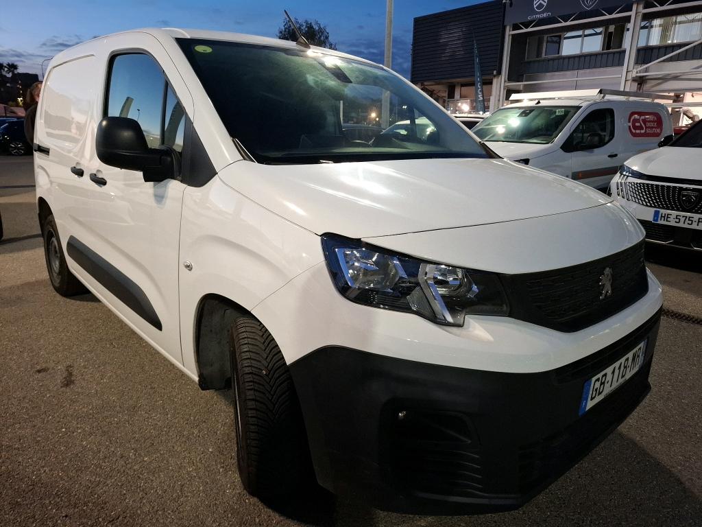 Peugeot PARTNER FOURGON STANDARD 650 KG BLUEHDI 100 S&S BVM5 ASPHALT 2021