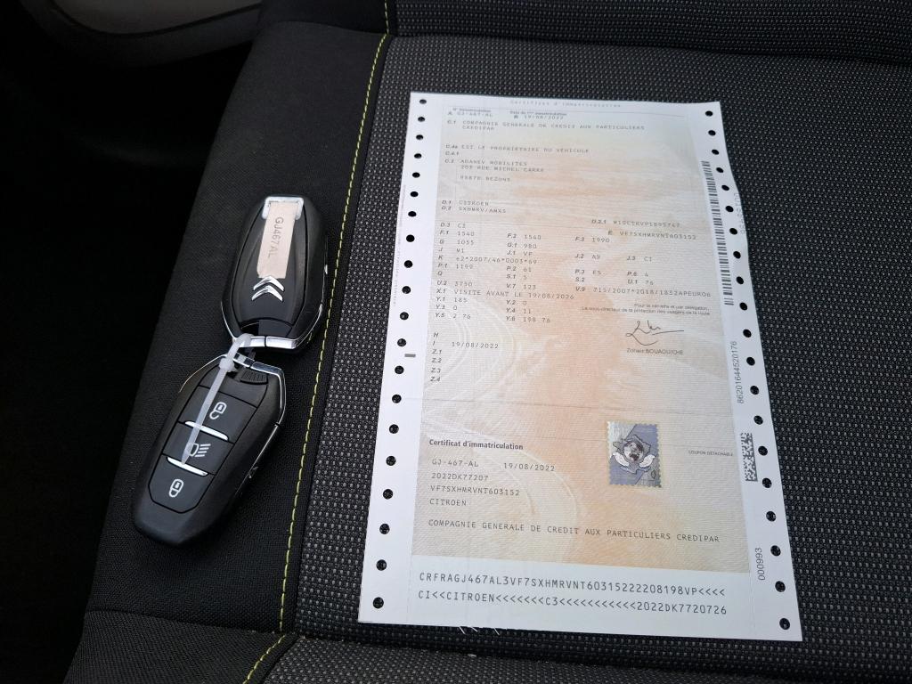 Citroen C3 PureTech 83 S&S BVM5 Shine 2022