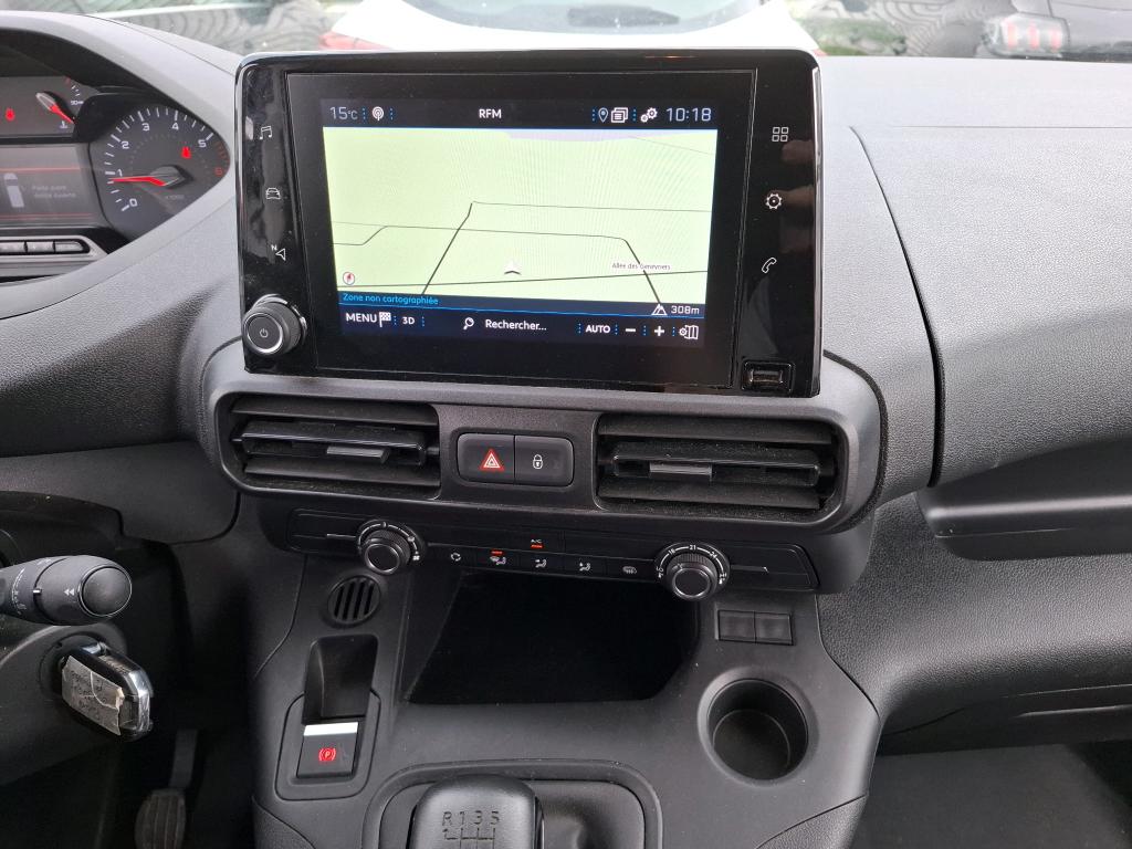 Peugeot PARTNER FOURGON STANDARD 650 KG BLUEHDI 100 S&S BVM6 ASPHALT 2021