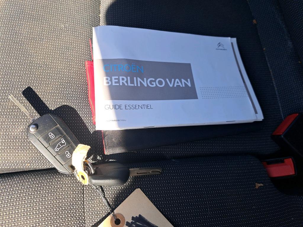 Citroen BERLINGO VAN M 650 BLUEHDI 100 S&S CLUB 2019