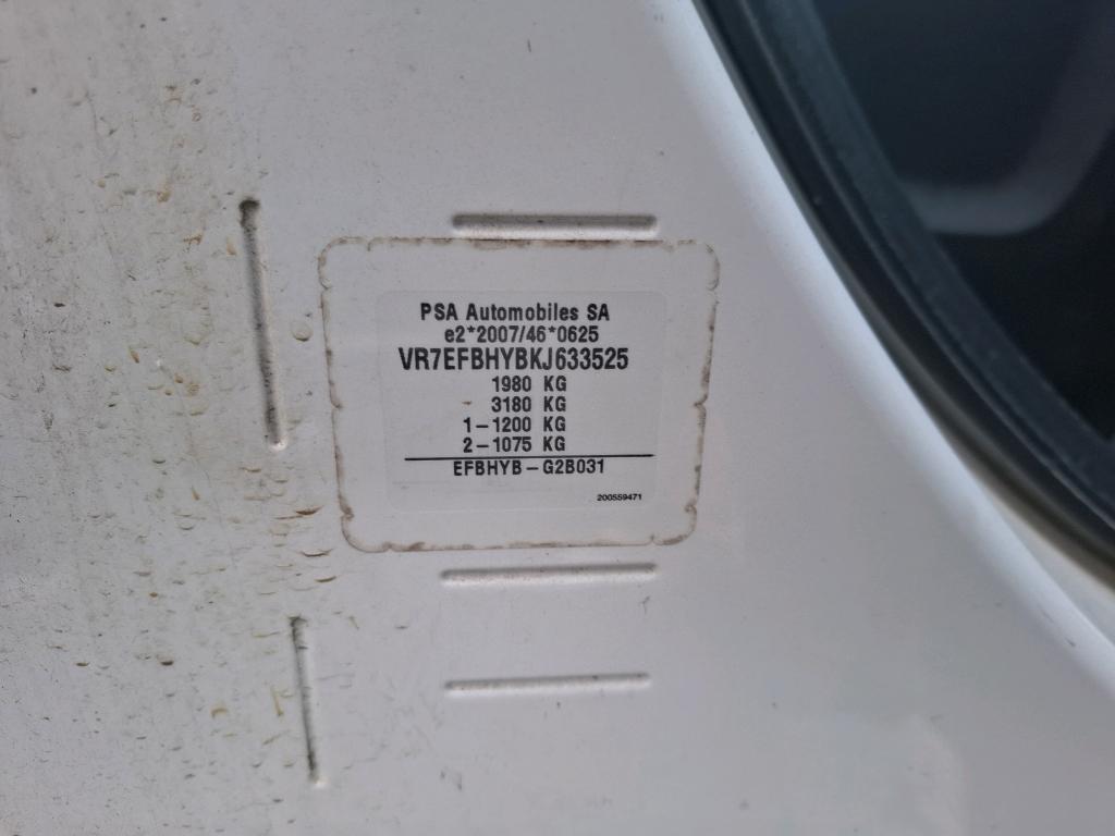 Citroen BERLINGO VAN M 650 BLUEHDI 100 S&S CLUB 2019