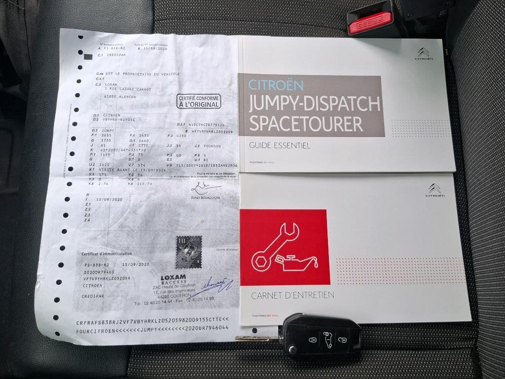 Citroen JUMPY FGN M BLUEHDI 100 S&S BVM6 CLUB 2020