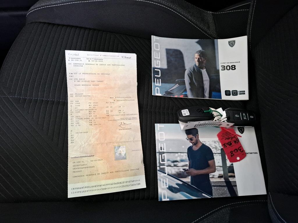 Peugeot 308 BlueHDi 130ch S&S EAT8 Active Pack 2023