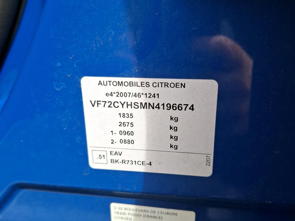 Citroen C3 Aircross BlueHDi 110 S&S BVM6 Feel Pack Business 2022
