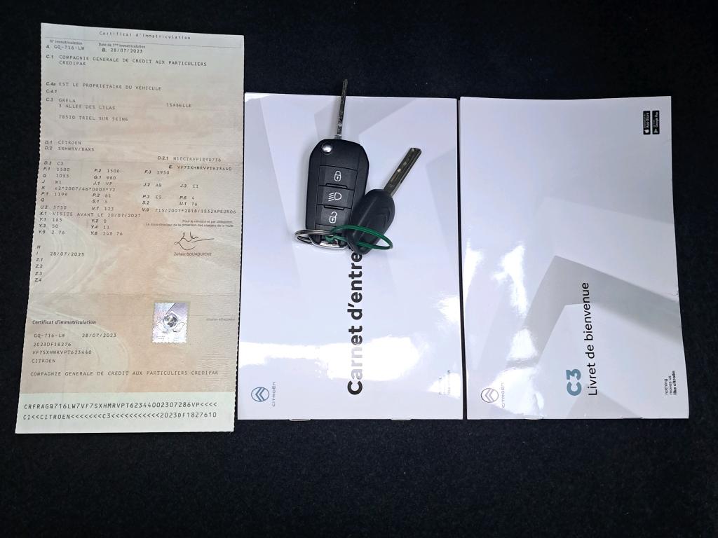 Citroen C3 PureTech 83 ch BVM5 You 2023