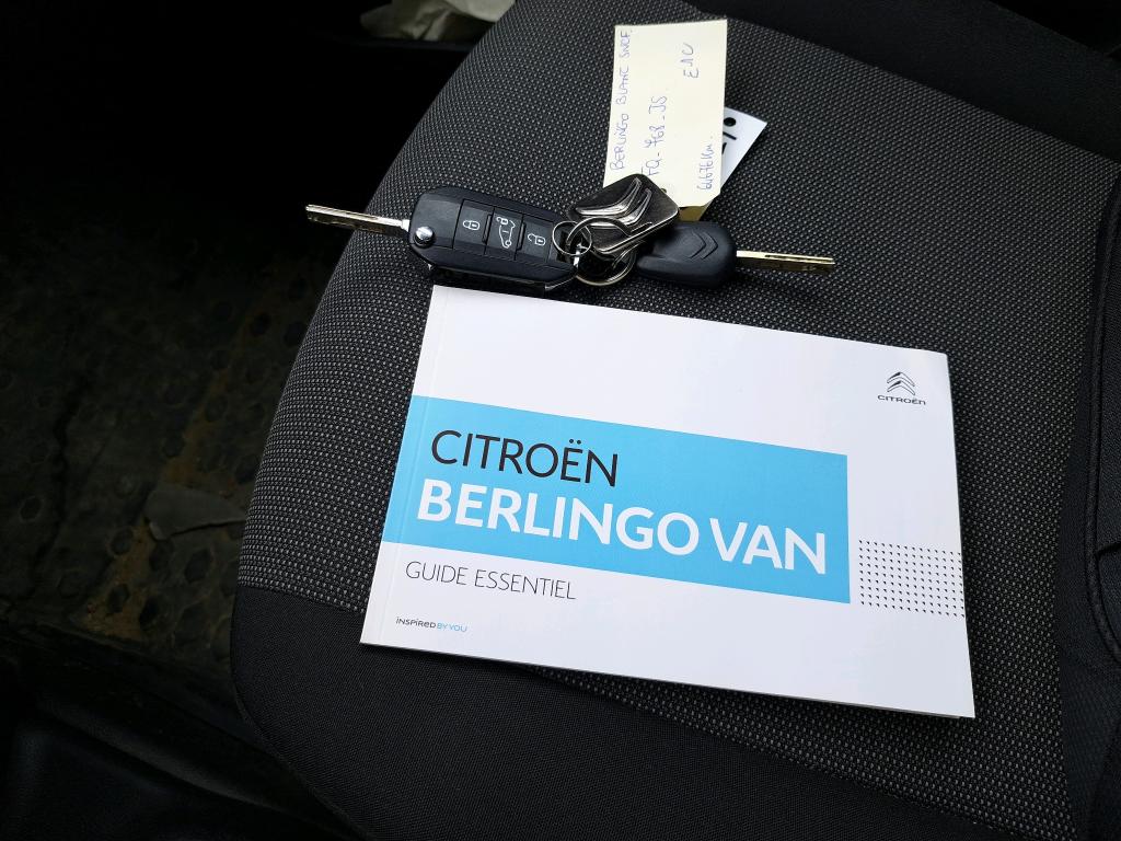 Citroen BERLINGO CA XL BLUEHDI 100 S&S BVM5 CONTROL 2020