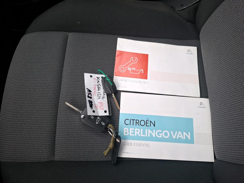 Citroen BERLINGO VAN M 650 BLUEHDI 100 S&S BVM5 DRIVER 2020