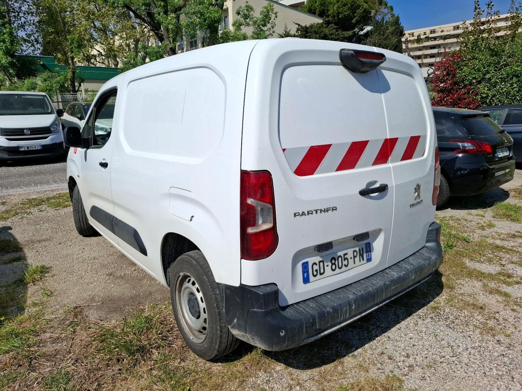 Peugeot PARTNER FOURGON STANDARD 650 KG BLUEHDI 100 S&S BVM6 ASPHALT 2021