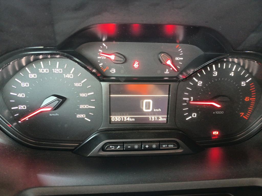 Peugeot PARTNER FOURGON STANDARD 1000 KG BLUEHDI 100 S&S BVM5 ASPHALT 2020