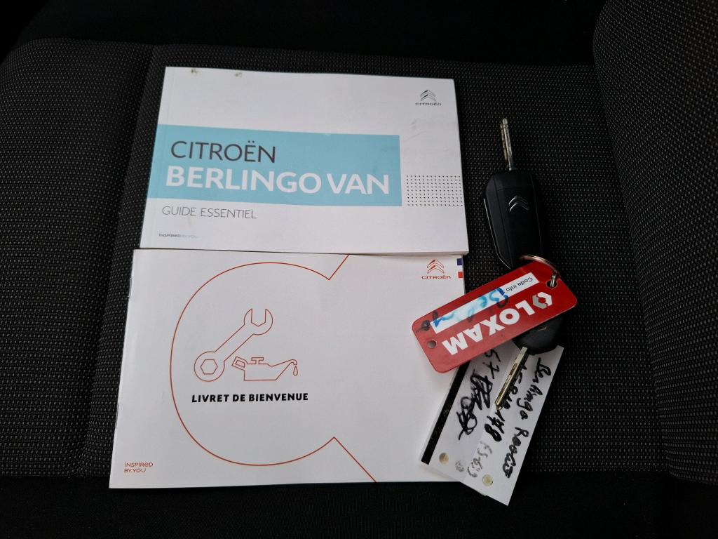Citroen BERLINGO VAN M 650 BLUEHDI 75 S&S BVM5 CONTROL 2020