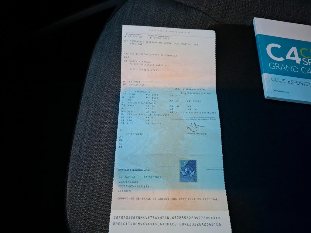 Citroen Grand C4 Spacetourer BlueHDi 130 S&S EAT8 Business 2022