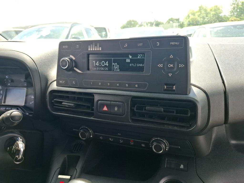 Citroen BERLINGO VAN M 650 BLUEHDI 100 S&S BVM5 CLUB 2020