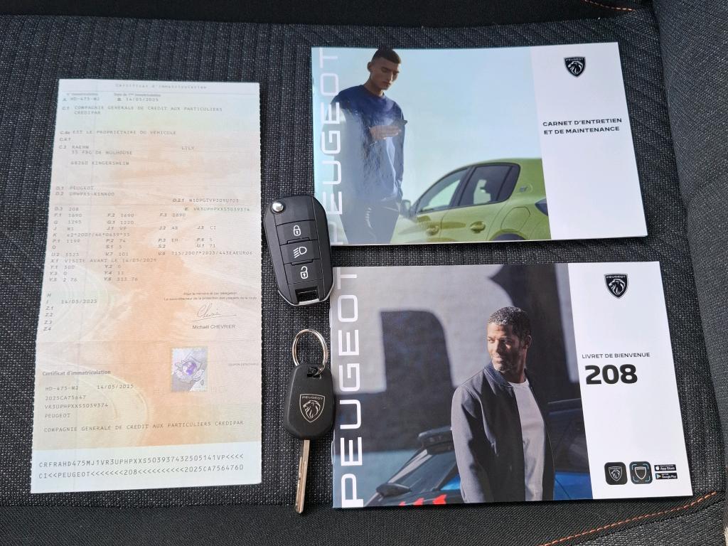 Peugeot 208 Hybrid 110 ch e-DCS6 Style 2025