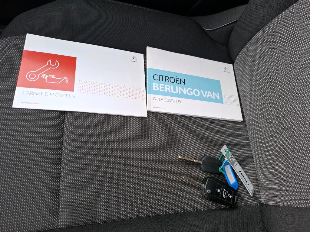 Citroen BERLINGO VAN M 650 BLUEHDI 100 S&S BVM5 CLUB 2019