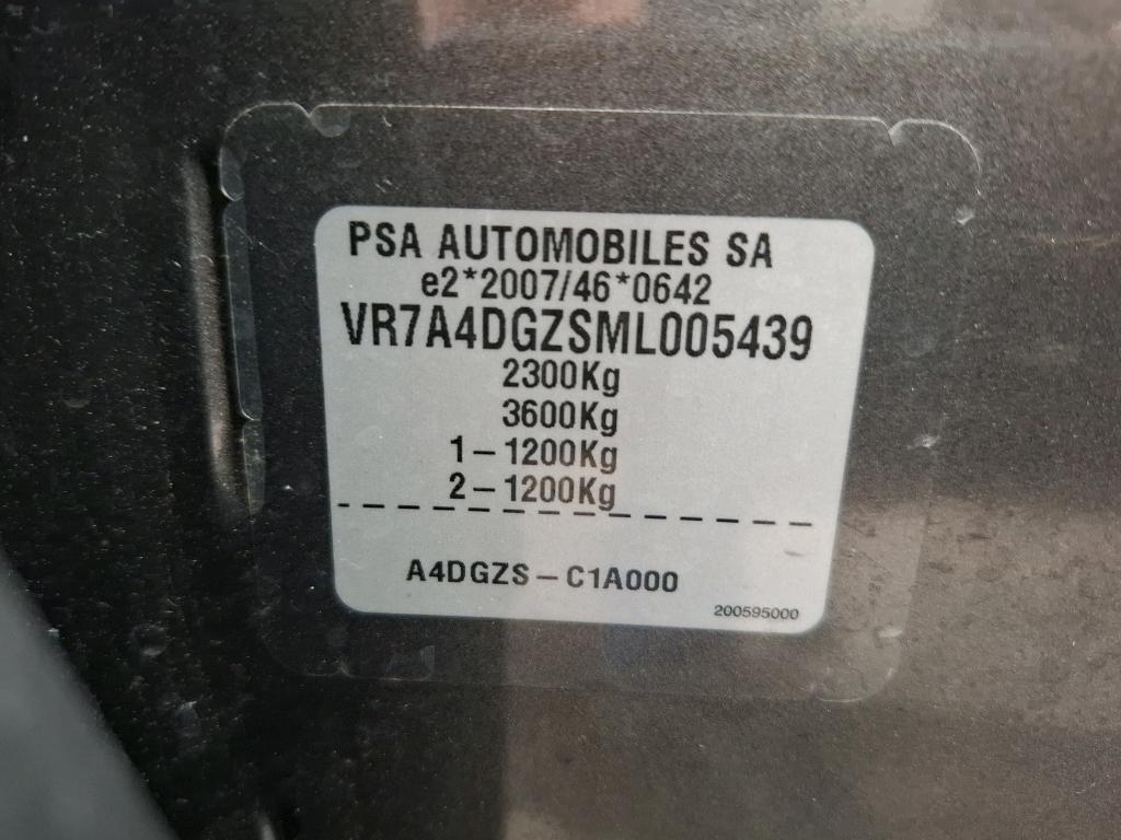 Citroen C5 Aircross Hybride Rechargeable 225 S&S e-EAT8 Business 2021