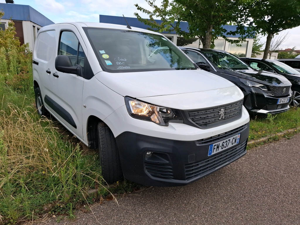 Peugeot PARTNER FOURGON STANDARD 1000 KG BLUEHDI 100 BVM5 GRIP 2019