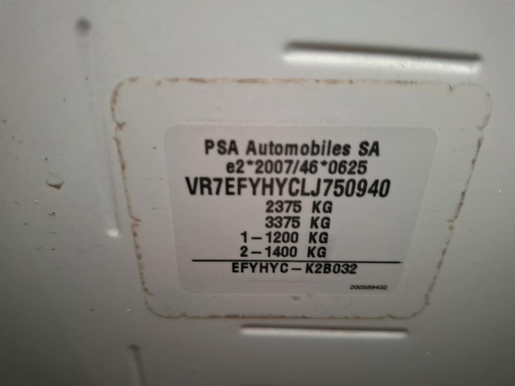 Citroen BERLINGO VAN XL 950 BLUEHDI 100 S&S BVM5 CLUB 2020