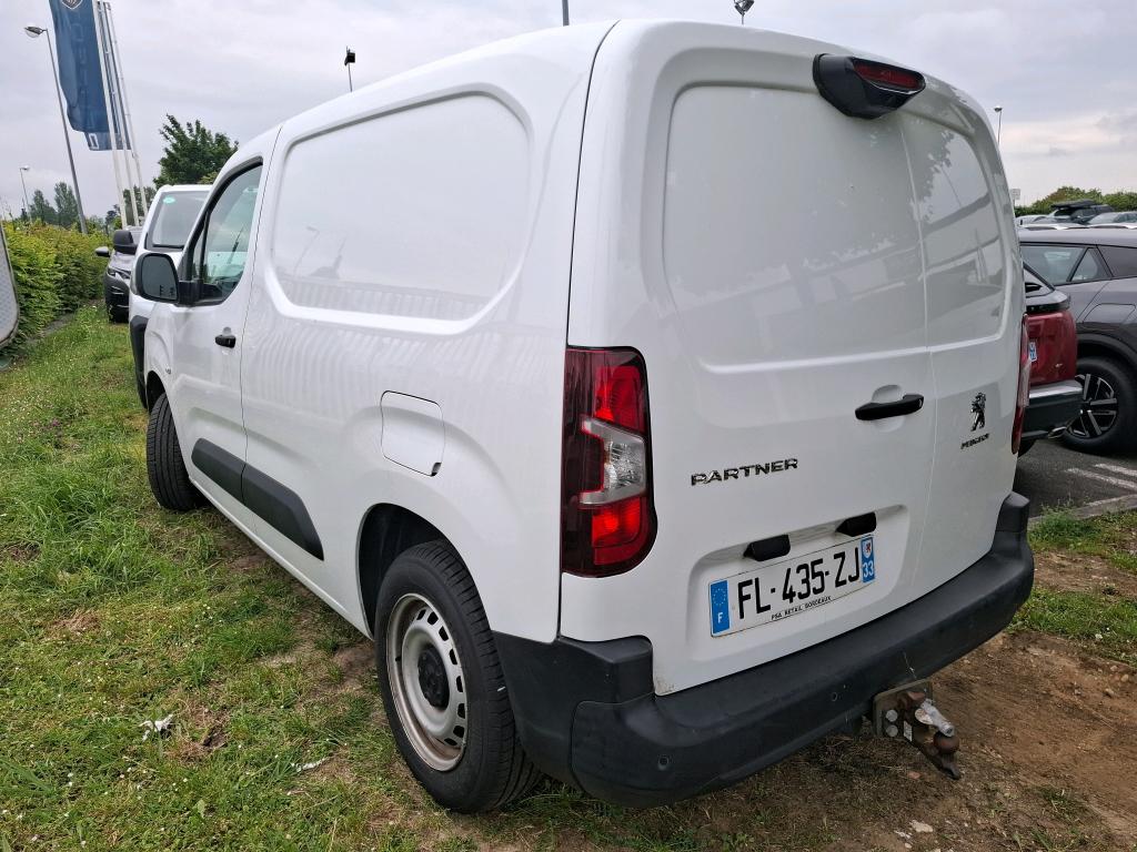 Peugeot PARTNER FOURGON STANDARD 650 KG BLUEHDI 100 S&S BVM5 ASPHALT 2019