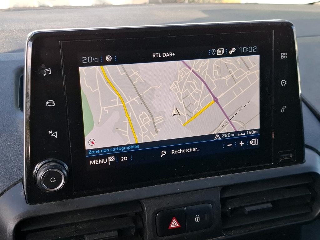 Peugeot PARTNER FOURGON STANDARD 1000 KG BLUEHDI 100 S&S BVM5 ASPHALT 2020