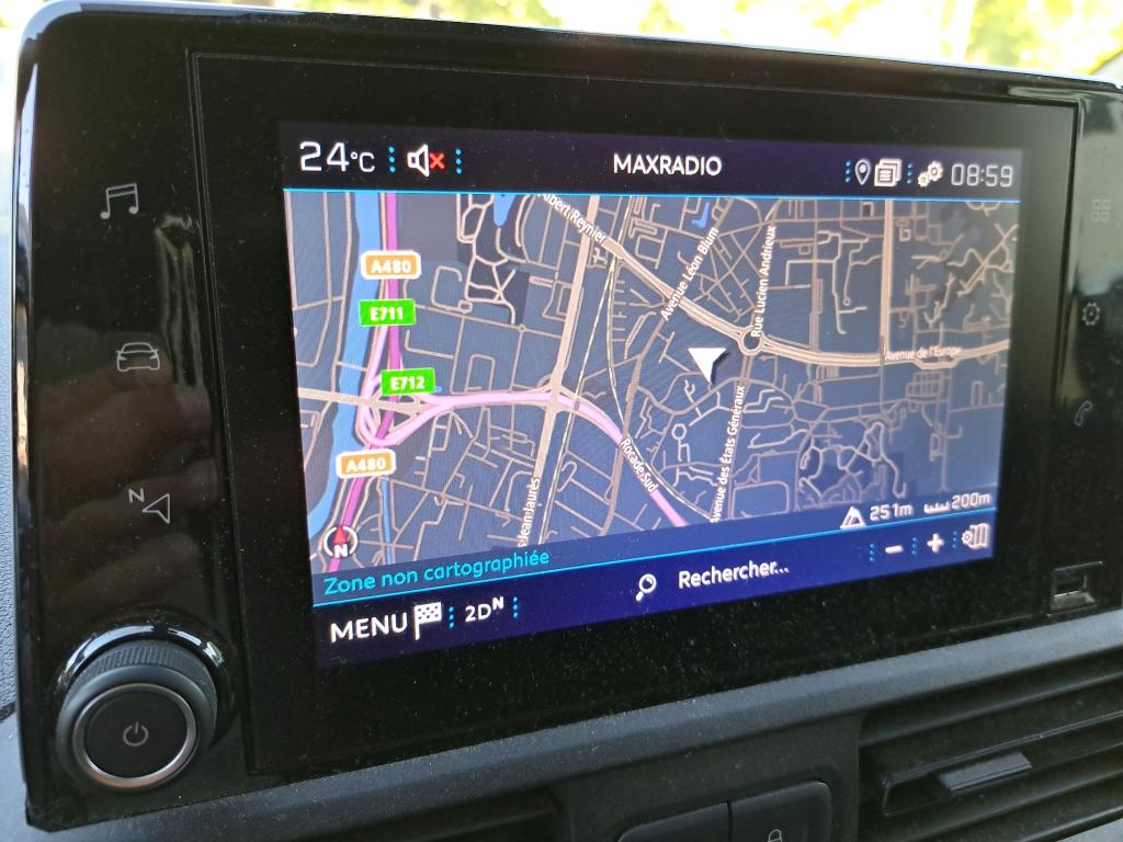 Peugeot PARTNER FOURGON STANDARD 650 KG BLUEHDI 100 S&S BVM5 ASPHALT 2021