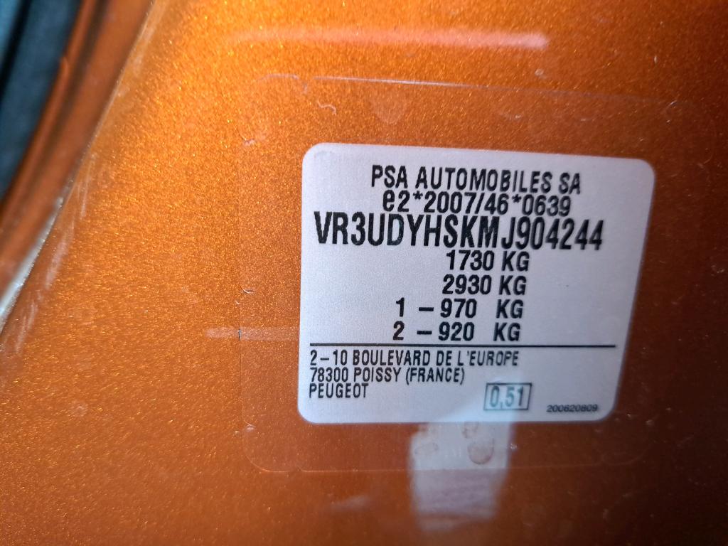 Peugeot 2008 BlueHDi 110 S&S BVM6 Active Business 2021