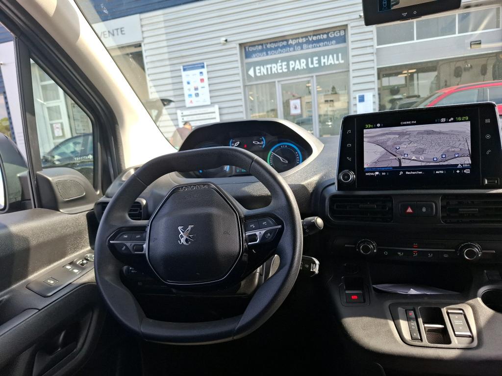Peugeot E-PARTNER FOURGON STANDARD 800 KG 136 CH BATTERIE 50 KWH ASPHALT 2022