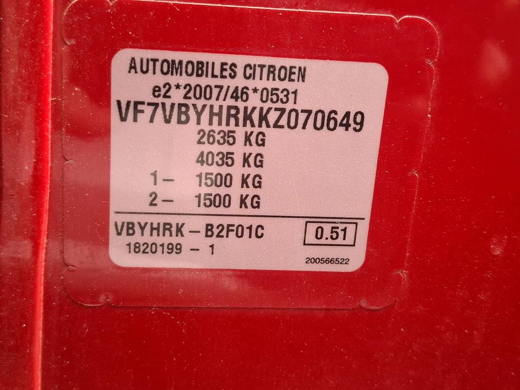 Citroen JUMPY FGN M BLUEHDI 100 S&S BVM6 CLUB 2019