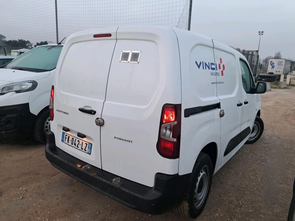 Peugeot PARTNER FOURGON STANDARD 650 KG BLUEHDI 100 BVM5 PREMIUM 2019