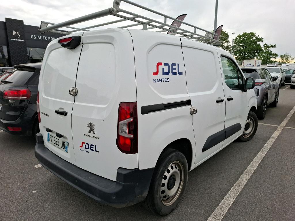 Peugeot PARTNER FOURGON STANDARD 1000 KG BLUEHDI 100 S&S BVM5 ASPHALT 2021