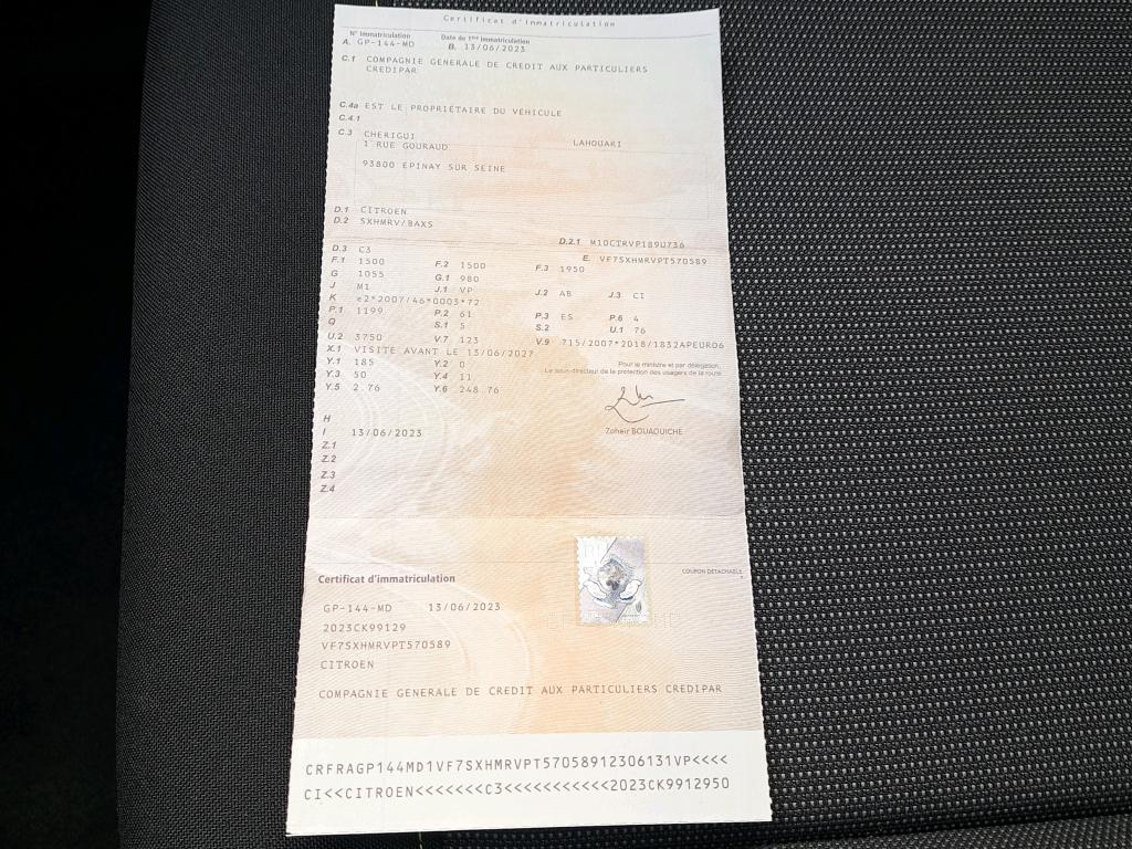 Citroen C3 PureTech 83 ch BVM5 You 2023